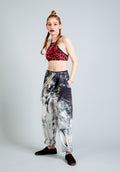 Etta Black Linen Tie-Dye Pants — Arthur's Sportswear