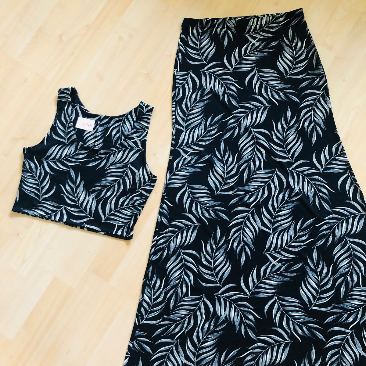 Rae Black Two-Piece Set — view 4