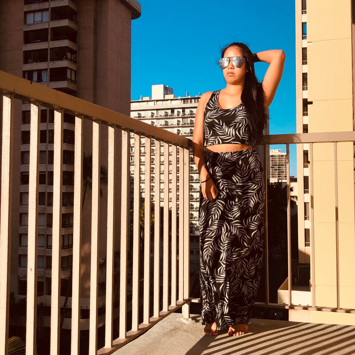 Rae Black Two-Piece Set — view 2