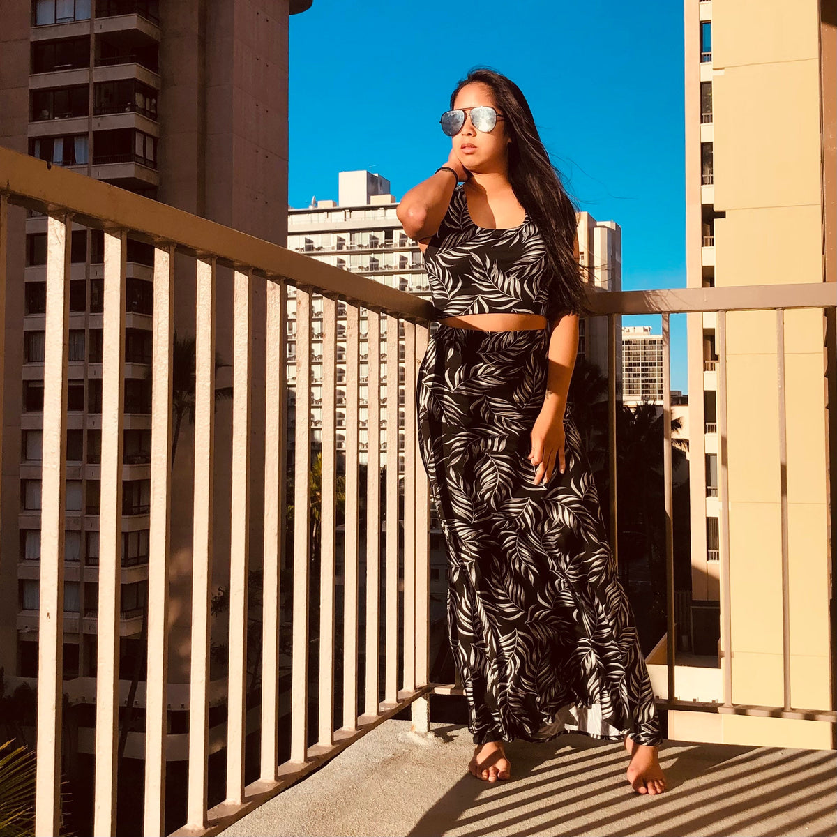 Rae Black Two-Piece Set — Arthur's Sportswear