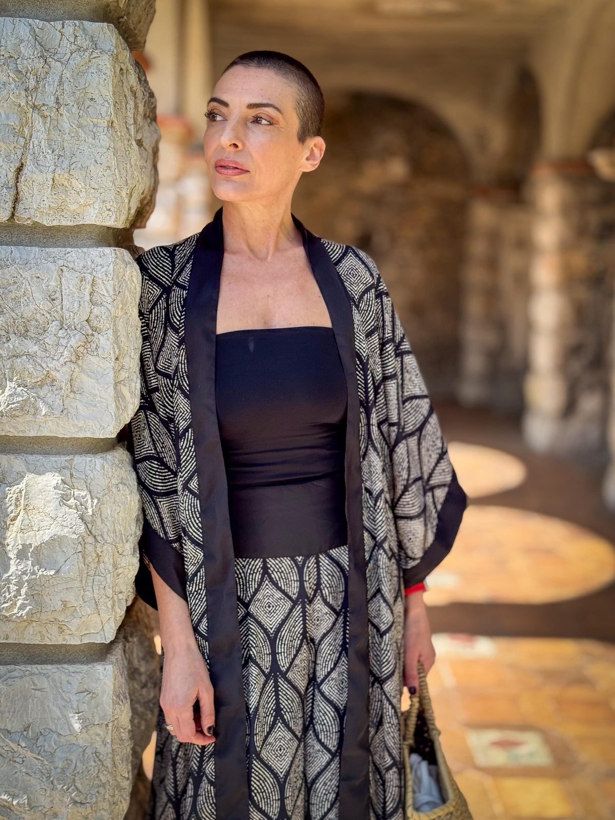 Hope Black Palazzo Pants — view 3
