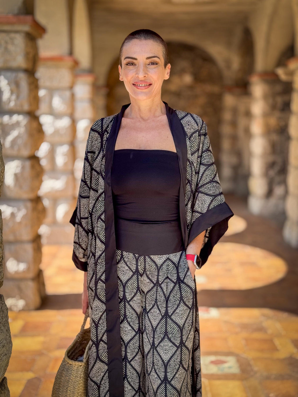 Hope Black Palazzo Pants — view 4