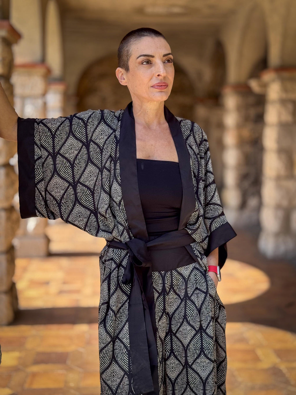 Hope Black Palazzo Pants — view 5