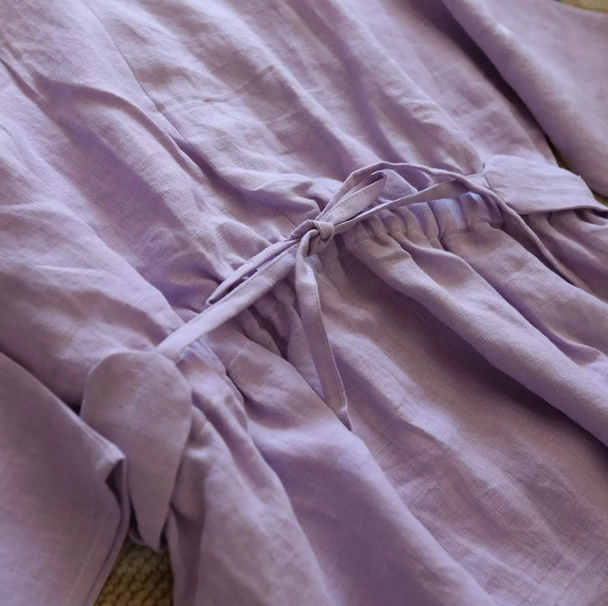 Maeve Yellow Linen Shirt — view 5