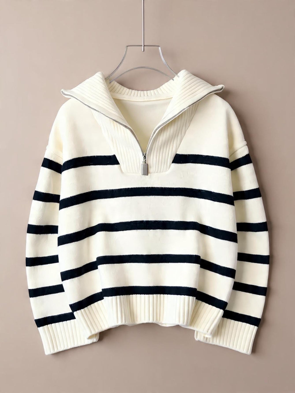 Kit Striped Knit Sweater — view 2