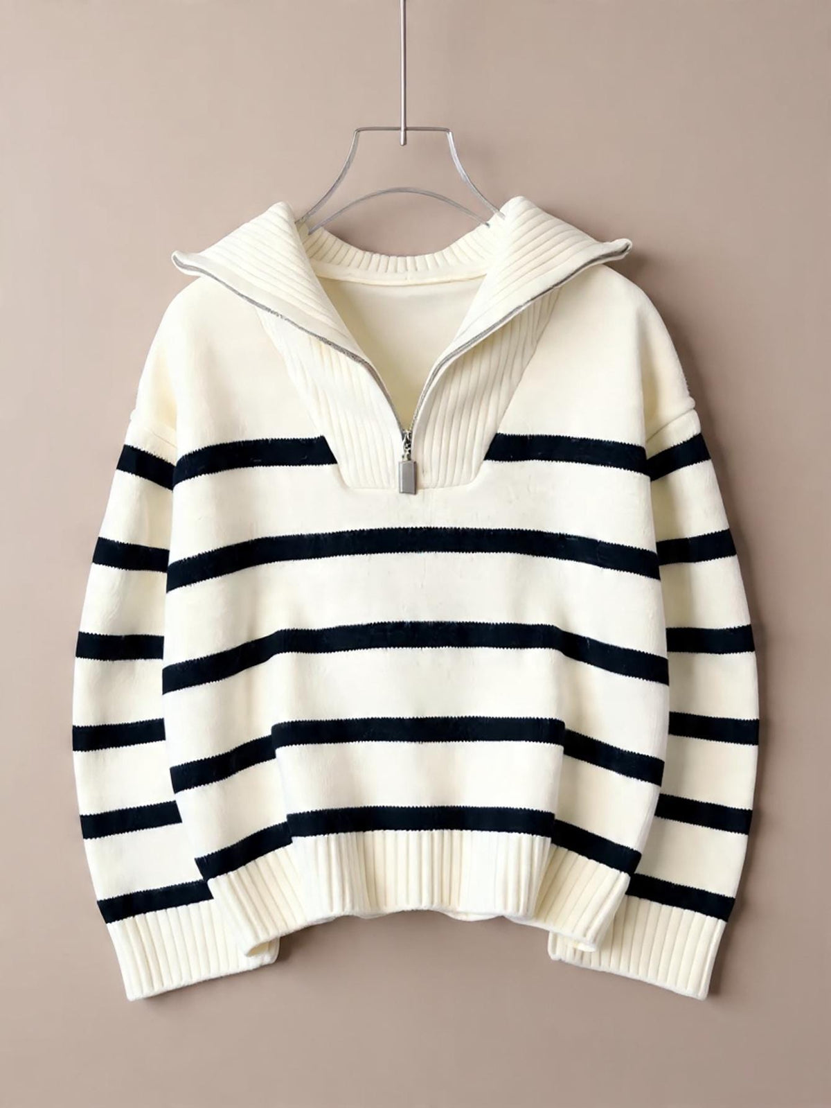 Kit Striped Knit Sweater — view 2