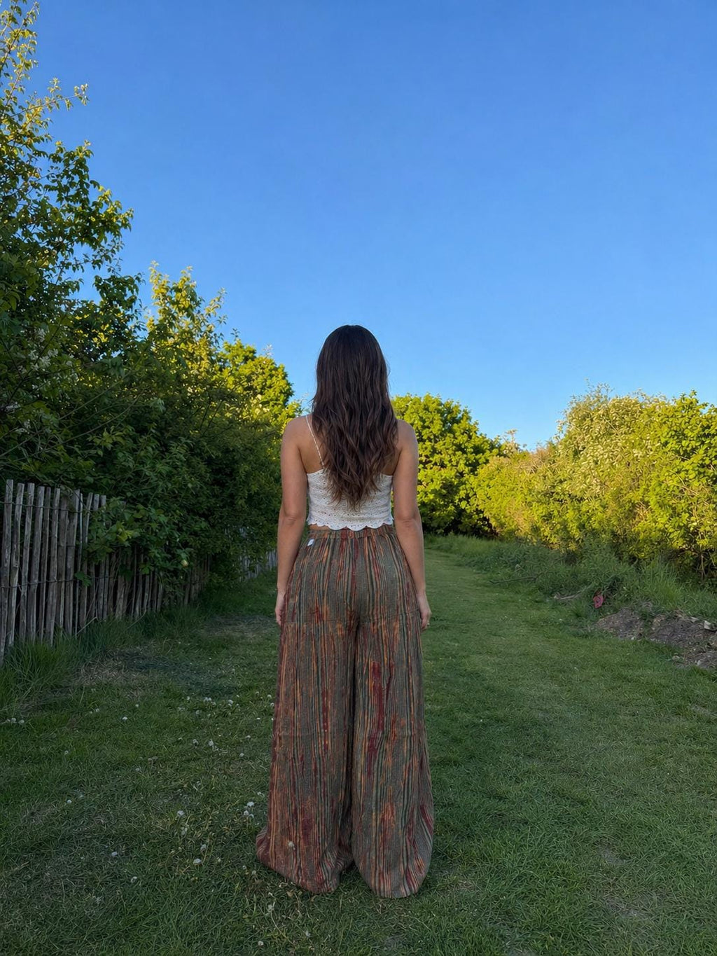 Ellie Navy Tie-Dye Pants — view 4