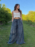 Ellie Navy Tie-Dye Pants — Arthur's Sportswear