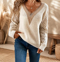 Joy Beige Knit Sweater — Arthur's Sportswear